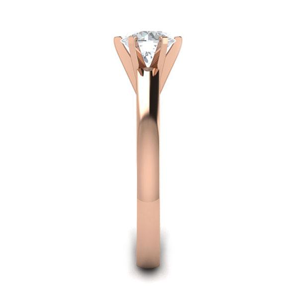 Trista in 18k Rose Gold — view 4
