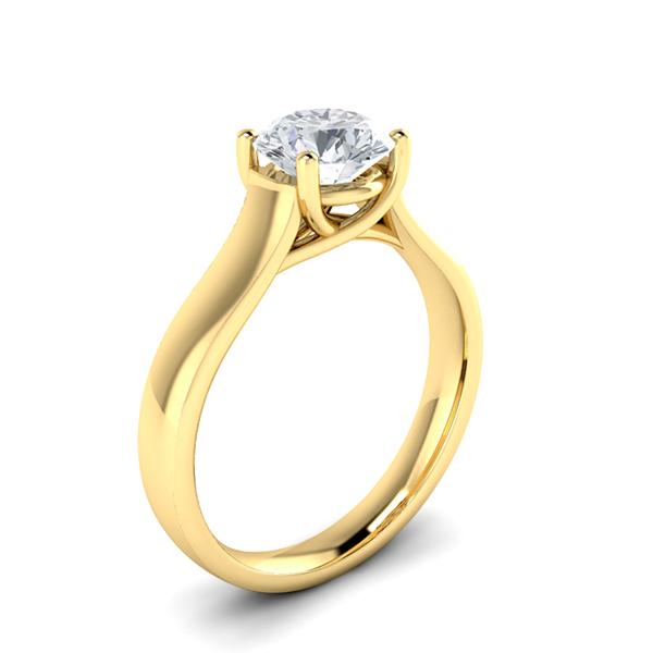 Bianca in 18k Yellow Gold — view 3