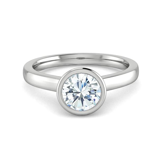18k White Gold