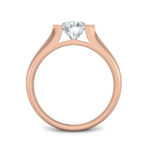 Tamra in 18k Rose Gold — view 2