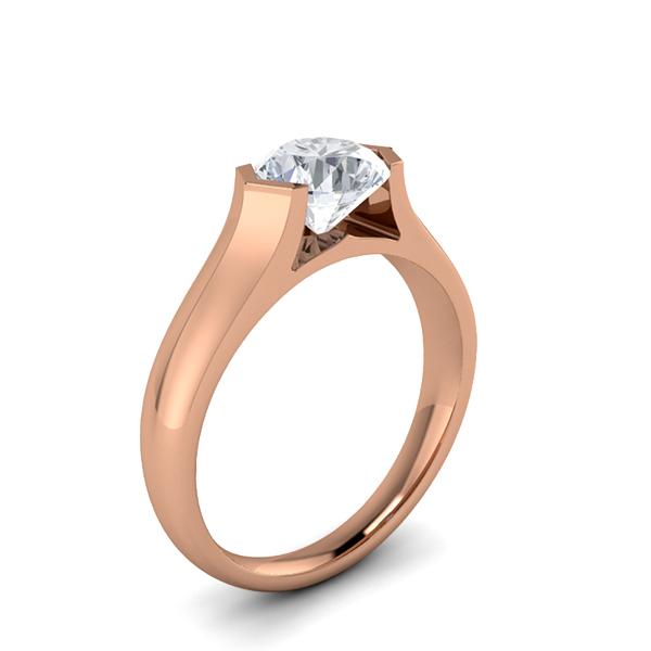 Tamra in 18k Rose Gold — view 3