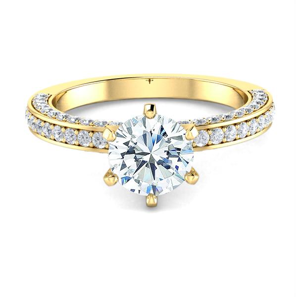 Maira in 18k Yellow Gold