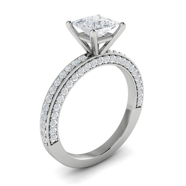 Lani in 18k White Gold — view 3