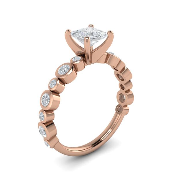 Jania in 18k Rose Gold — view 3