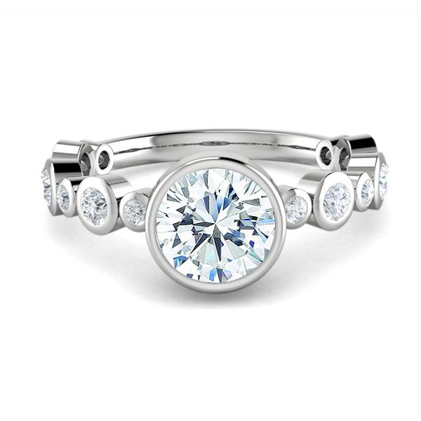 18k White Gold