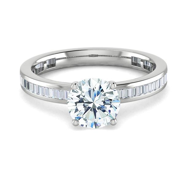 18k White Gold