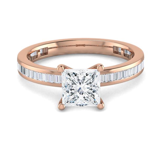 Edna in 18k Rose Gold