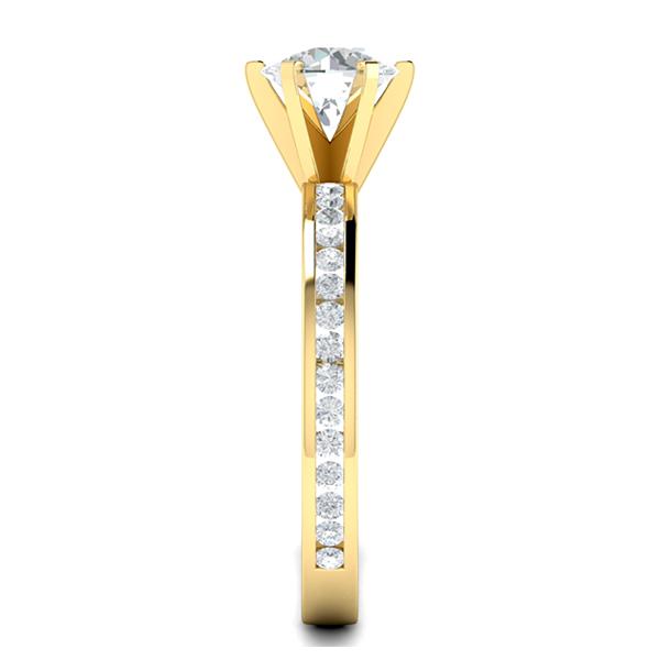 Casey in 18k Yellow Gold — view 4