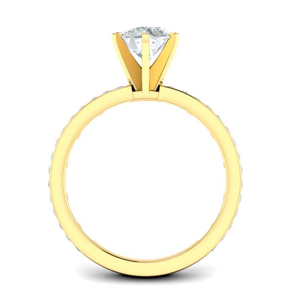 Casey in 18k Yellow Gold — view 2