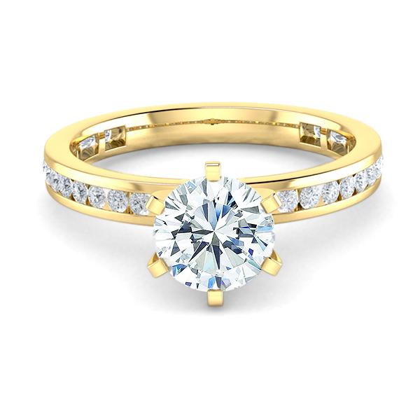 Casey in 18k Yellow Gold