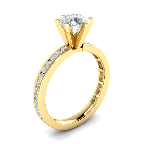 Casey in 18k Yellow Gold — view 3