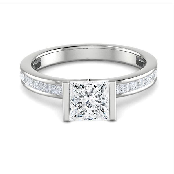 Bria in 18k White Gold