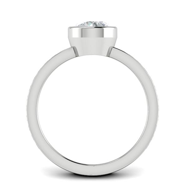 Emelia in 18k White Gold — view 2