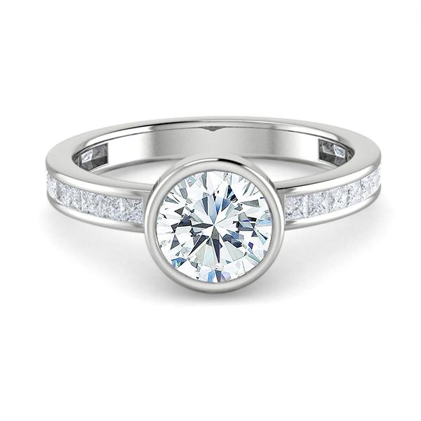 18k White Gold