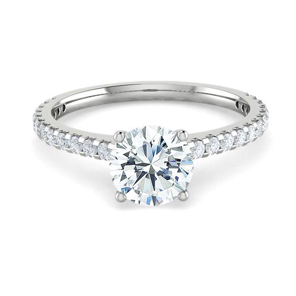 18k White Gold