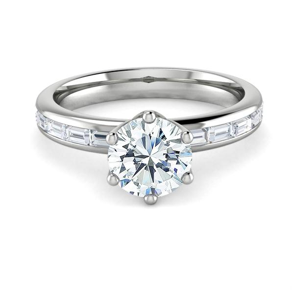 18k White Gold
