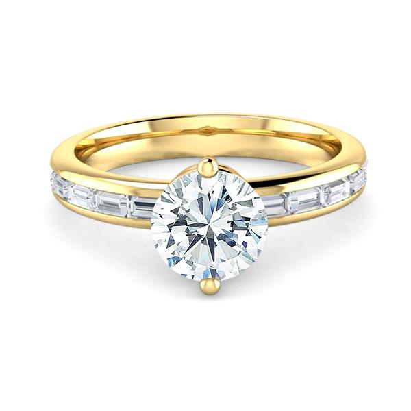Keelin in 18k Yellow Gold