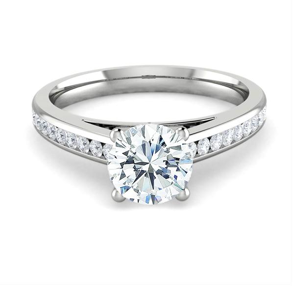 18k White Gold