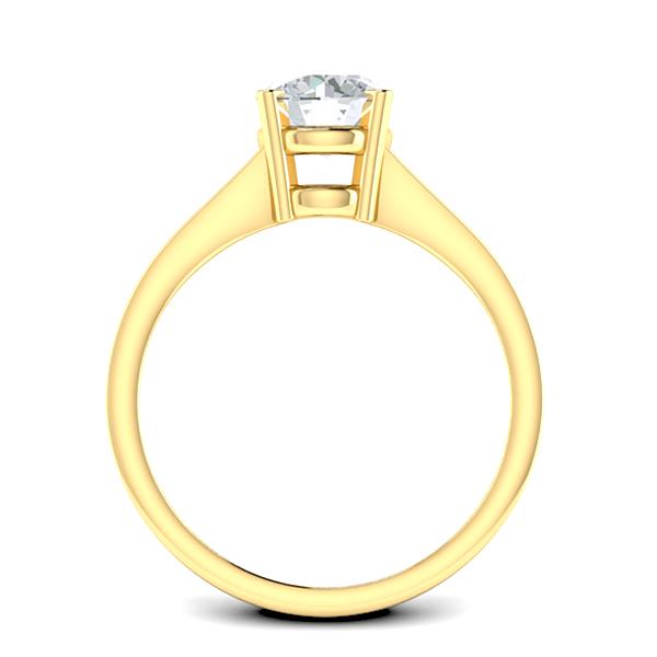 Trina in 18k Yellow Gold — view 2