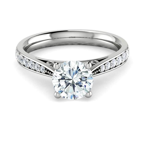 Zaira in 18k White Gold