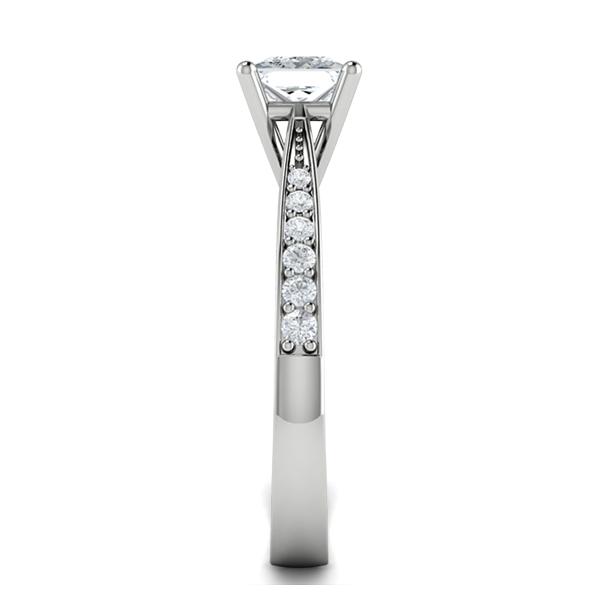 Regan in 18k White Gold — view 4