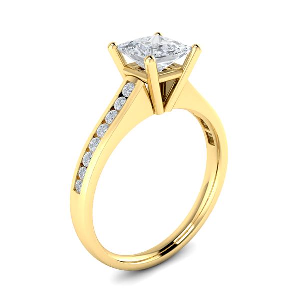 Arya in 18k Yellow Gold — view 3