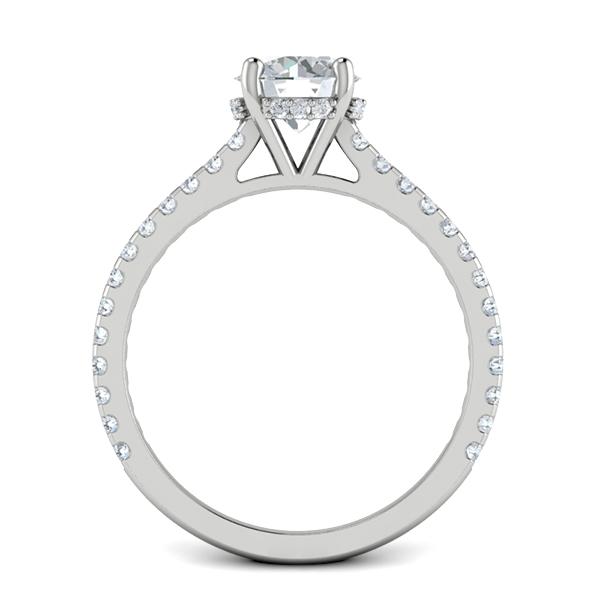 Blossom in 18k White Gold — view 2