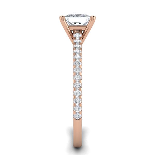 Belle in 18k Rose Gold — view 4