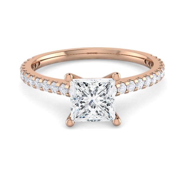 Belle in 18k Rose Gold