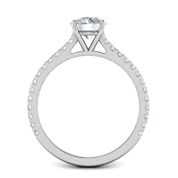 Dasia in 18k White Gold — view 2