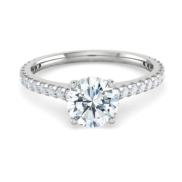 Dasia in 18k White Gold