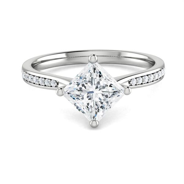 Eryn in 18k White Gold