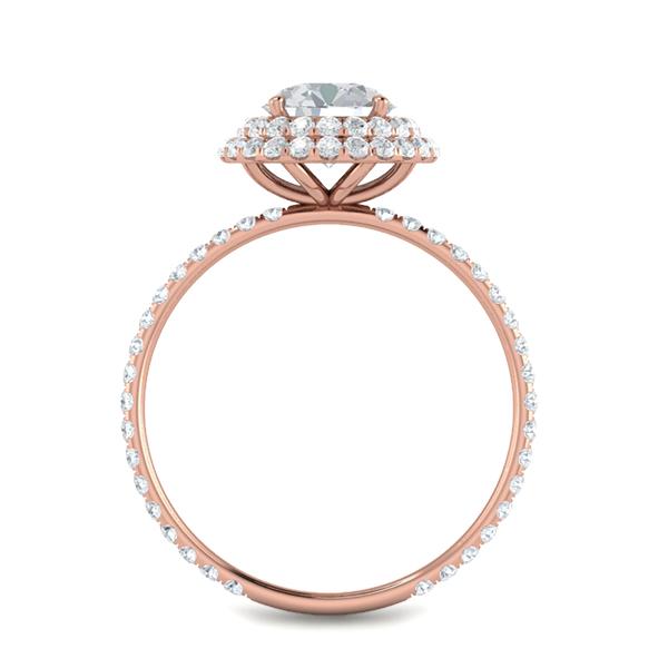July in 18k Rose Gold — view 2