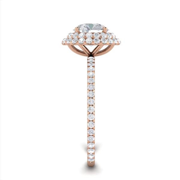 July in 18k Rose Gold — view 4