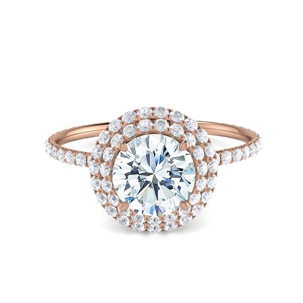 July in 18k Rose Gold