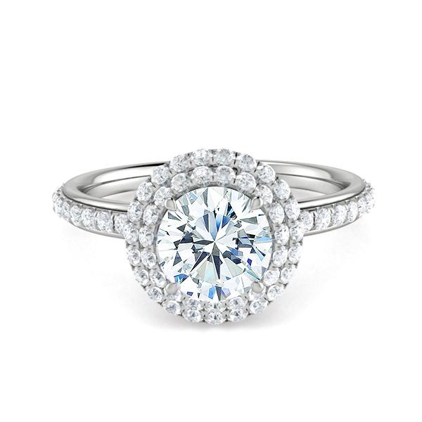 18k White Gold