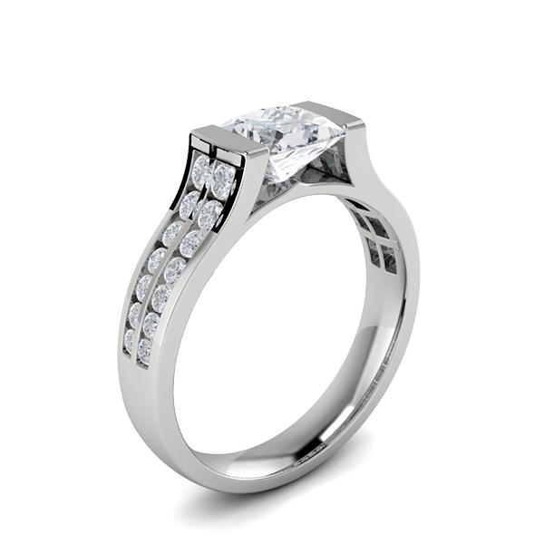 Indira in 18k White Gold — view 3