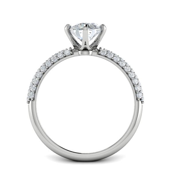 Jen in 18k White Gold — view 2