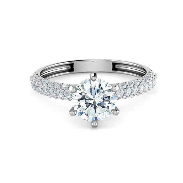 Jen in 18k White Gold