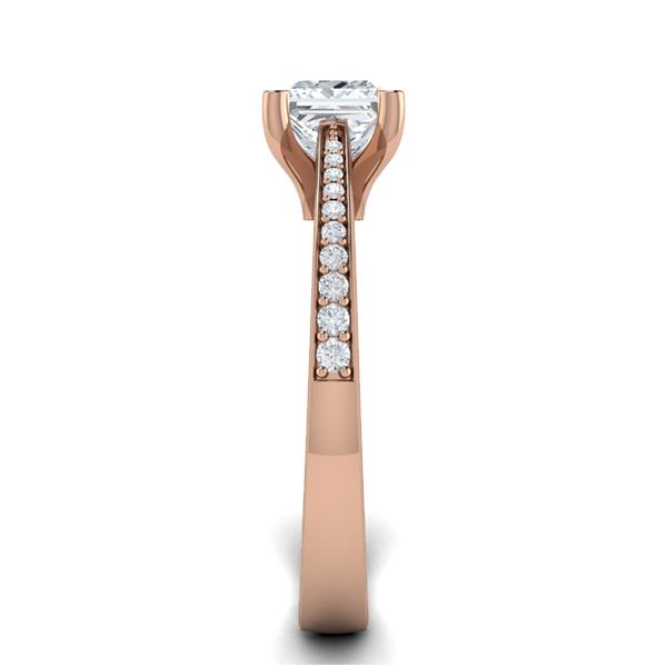 Kendall in 18k Rose Gold — view 4