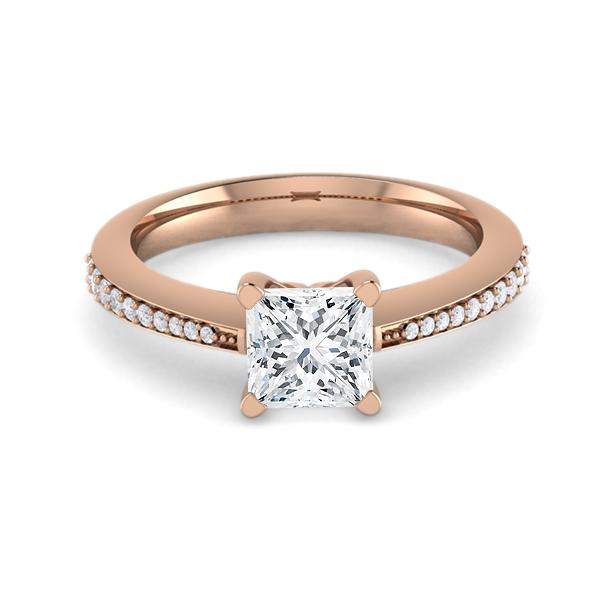 Kendall in 18k Rose Gold