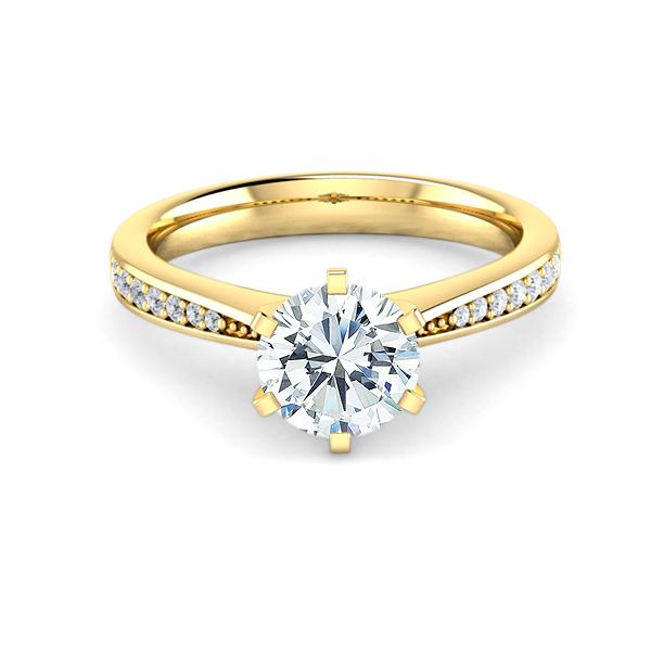 18k Yellow Gold