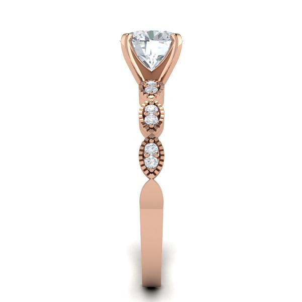 Mya in 18k Rose Gold — view 4