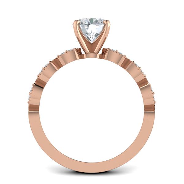 Mya in 18k Rose Gold — view 2