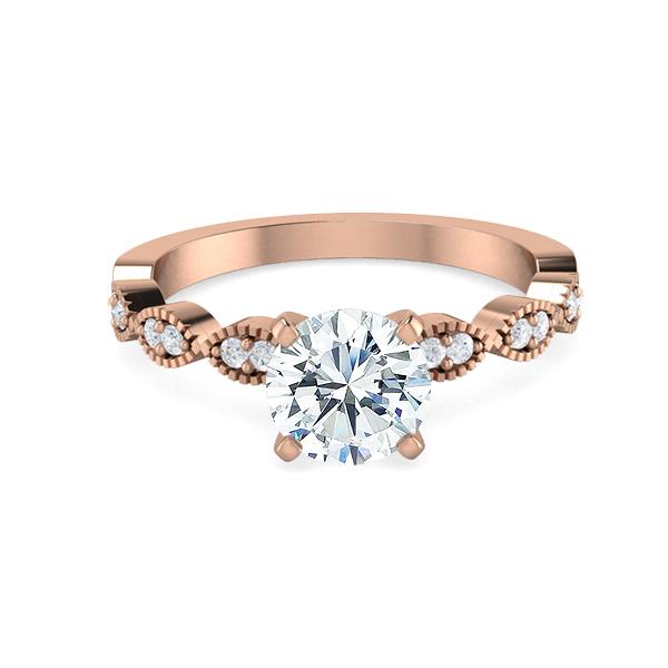 Mya in 18k Rose Gold