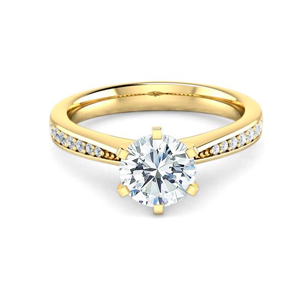 18k Yellow Gold
