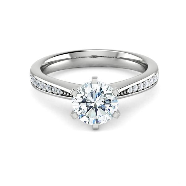 18k White Gold