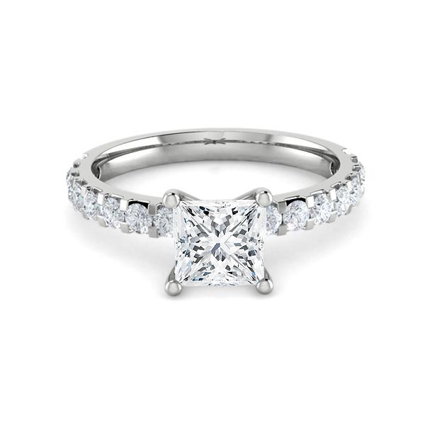 18k White Gold