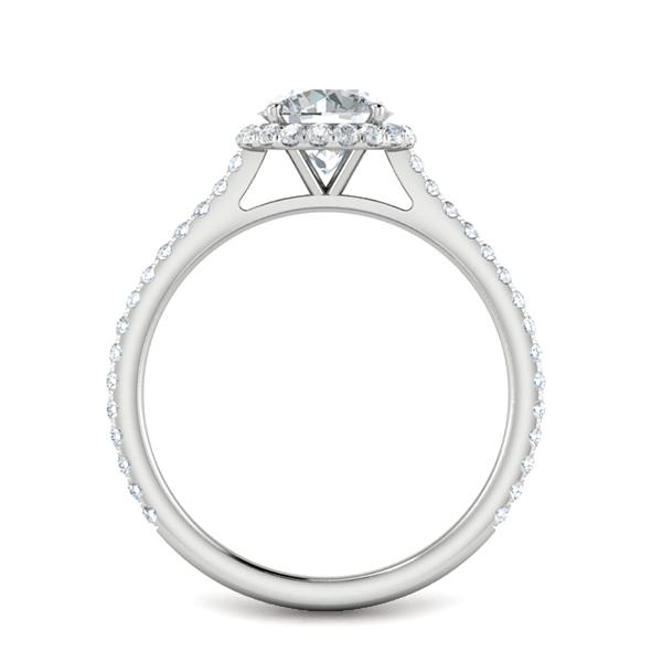 Tonya in 18k White Gold — view 2