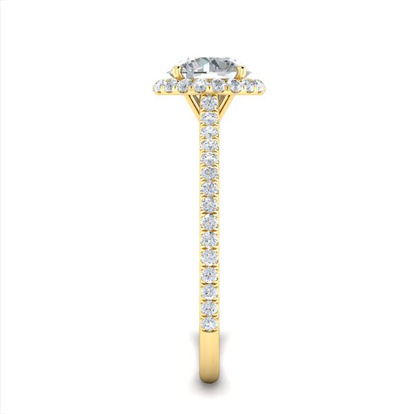 Tonya in 18k Yellow Gold — view 4
